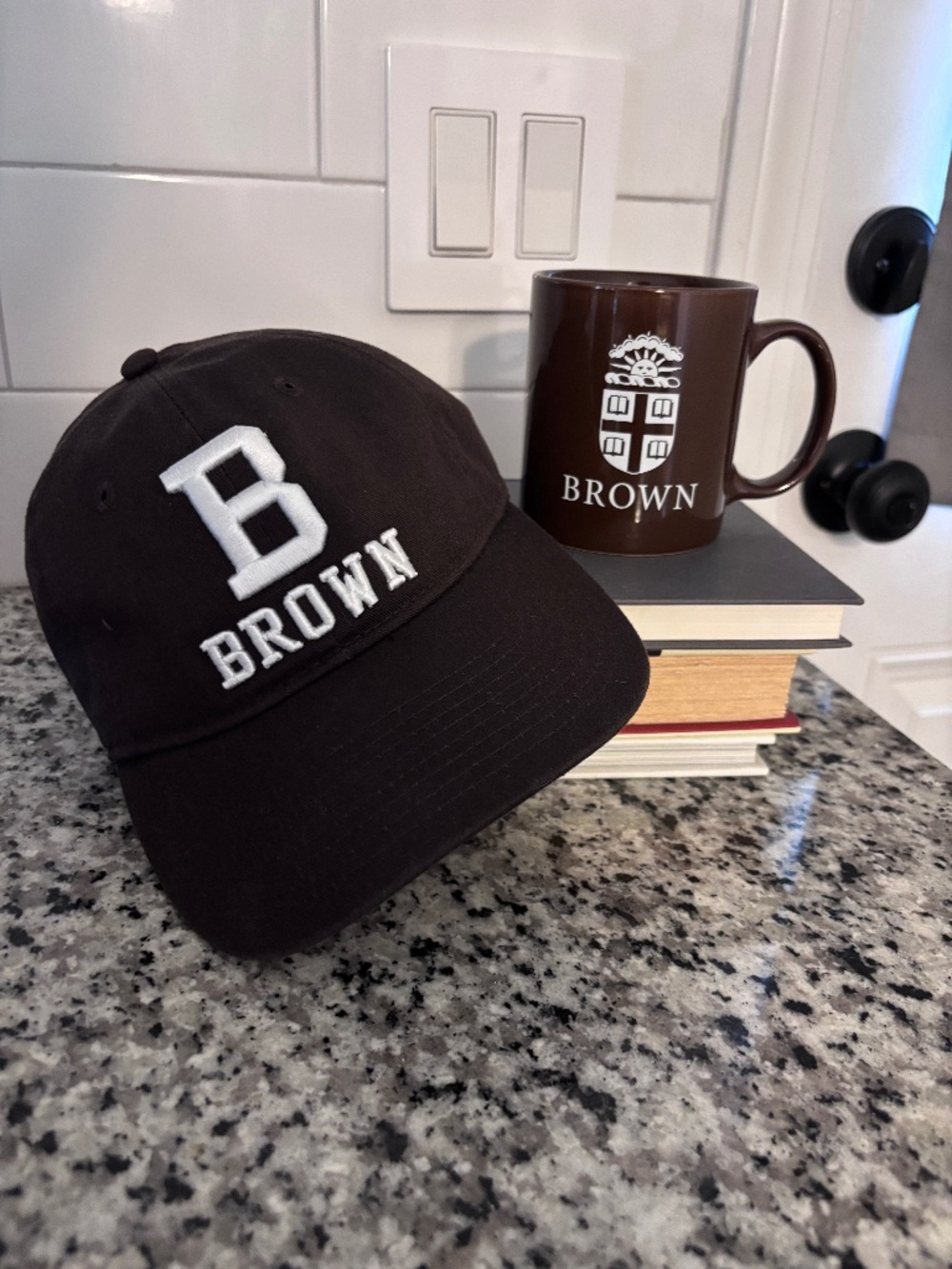 Brown University Hat and Mug set